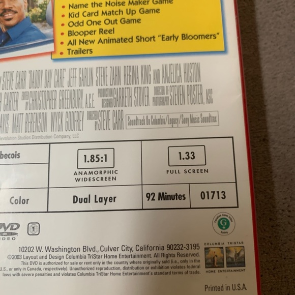 Daddy Daycare movie special edition DVD - Picture 4 of 6